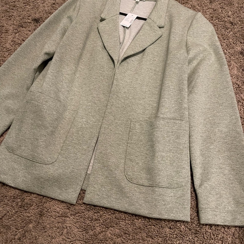 Green blazer